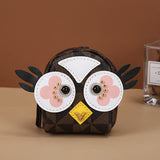 Bag charm owl perfume holder miniature backpack